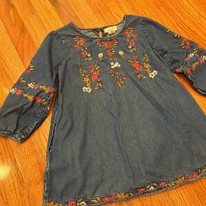 6-7 Small Girls Peek Tunic Dress from Nordstrom